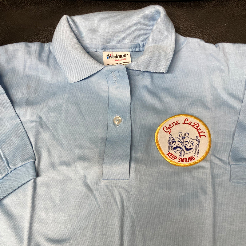 "Gene LeBell Keep Smiling" Polo Shirt