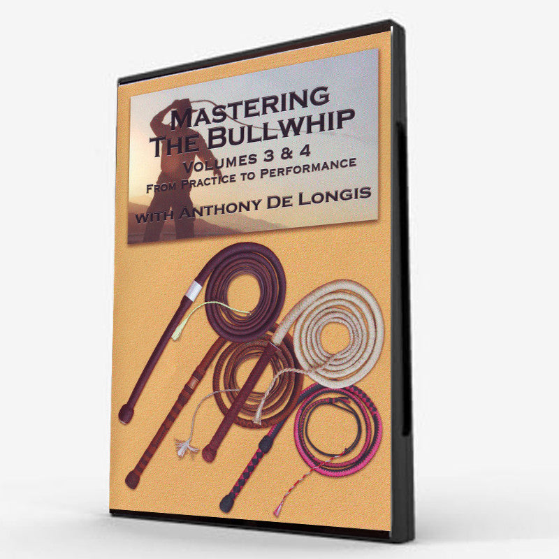 Mastering The Bullwhip - Vols. 3 & 4 - Valley Martial Arts Supply