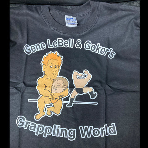 "Gene LeBell & Gokor's Grappling World" t-shirt