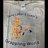 "Gene LeBell & Gokor's Grappling World" t-shirt