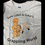 "Gene LeBell & Gokor's Grappling World" t-shirt