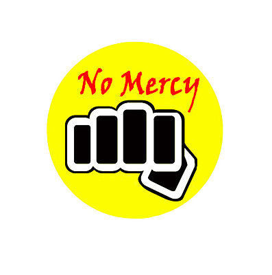 Cobra Kai patch - round 4" NO MERCY - Valley Martial Arts Supply