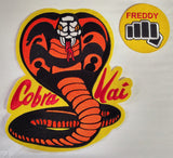 Cobra Kai & Name patch set