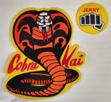 Cobra Kai & Name patch set