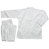 Karate Gi, Bleached White - 8oz - Valley Martial Arts Supply