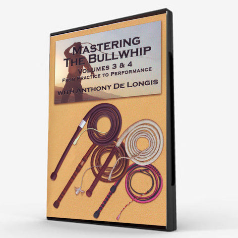 Mastering The Bullwhip - Vols. 3 & 4 - Valley Martial Arts Supply