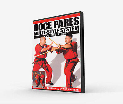 Doce Pares Multi-Style System Volume 3 - DVD - Valley Martial Arts Supply