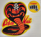 Cobra Kai & Name patch set